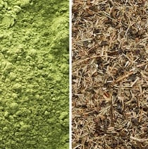 Color & Texture - Green Tea vs. Matcha Powder