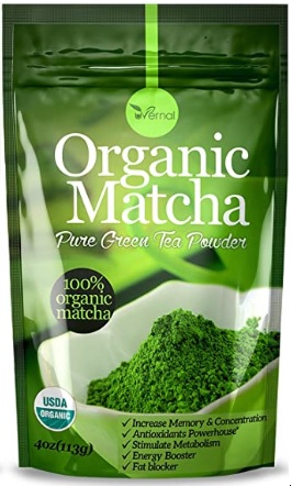 uVernal Organic Matcha Green Tea Powder Review [USDA Certified]
