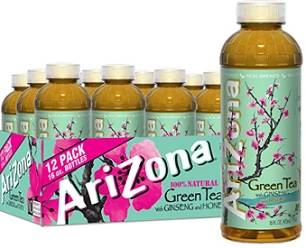 Arizona Green Tea with Ginseng and Honey Review
