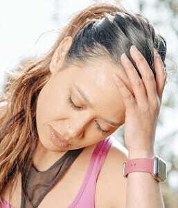 A Woman Having Headache - Is Green Tea Good For Headaches And Migraines?